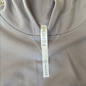 Lululemon Athletica Soft Lilac purple Cropped Hoodie